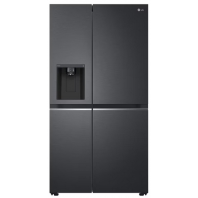LG GSLV71MCTD Ψυγείο Ντουλάπα, Total No Frost, 635 lt, Μαύρο